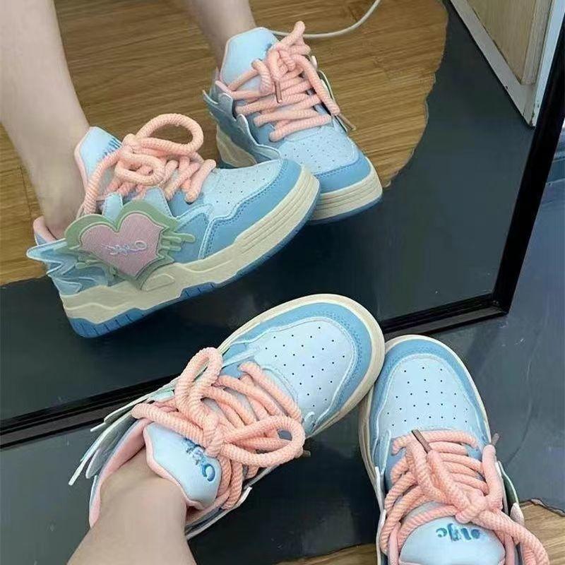 Fashion New Hot Selling Women's Shoes Lightweight and Comfortable Casual Skateboarding Shoes Classic Thick Soled Breathable Sports Shoes