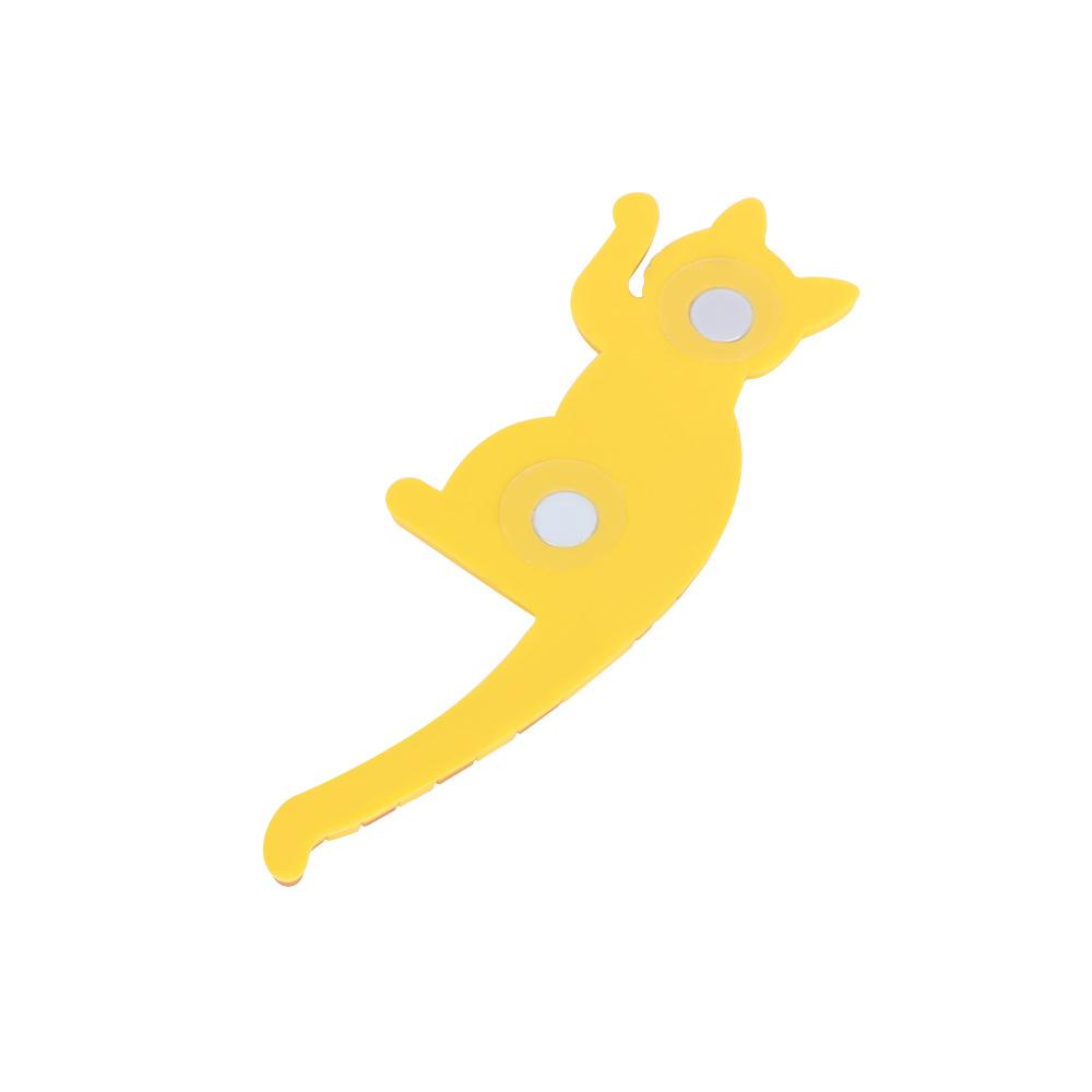 Universal Lovely Cartoon Hooks Cat Fridge Magnet Refrigerator Sticker