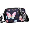 Chic Stylish Floral Pattern Shoulder Bag Multi- Option Portable Adjustable-strap Casual Daily Use Functional Versatile Bag