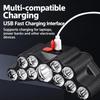 IPX4 Waterproof Rechargeable LED Headlamp  for Camping Fishing Running Hiking Work