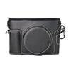Palm Print Luxury PU Leather Fuji X100 VI Camera Bag Case for Fujifilm X100VI Battery Opening With Strap Mini Case