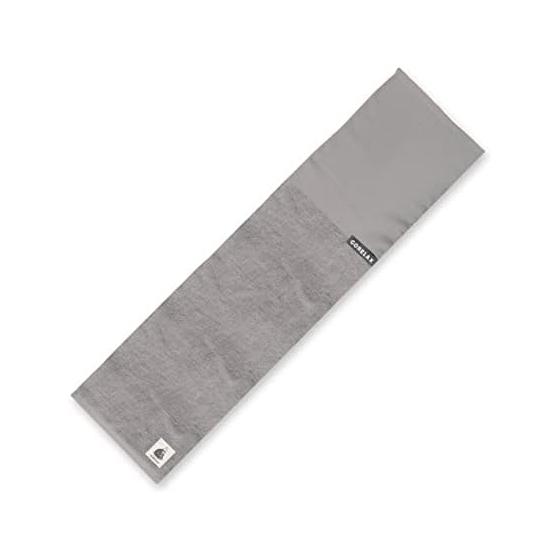 Relaxing Sauna Towel with a Great View, Stone Grey