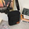Summer senior commuting mobile phone crossbody small bag women's new simple canvas couple small square bag