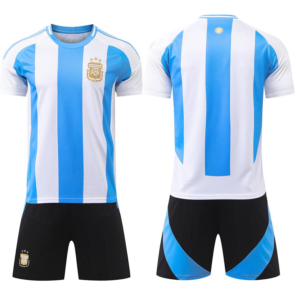 2024 America s Cup Argentina home court No. 10, jersey 11 Di Maria 21 Dybala football jersey set 16 yards