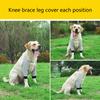 Adjustable Dog Front Leg Braces with Soft Cotton Padded for Comfortable Joint Support and Joints Injuries Healing