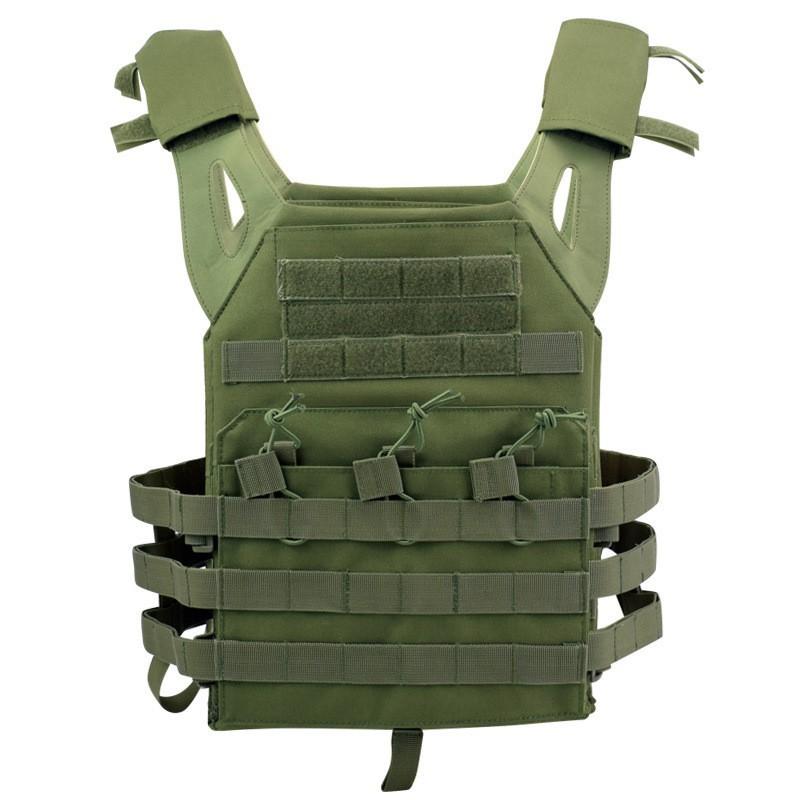 Military Fan Outdoor JPC Vest 1000D Multi-function Camouflage Lightweight Combat one size зелёный