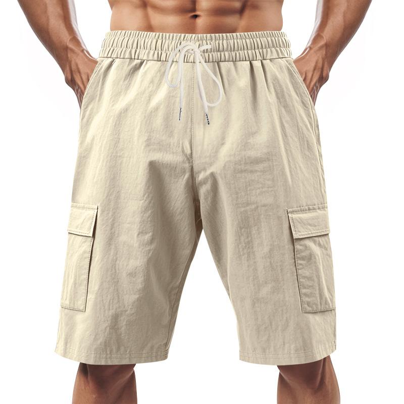 Men's Distressed Denim Shorts