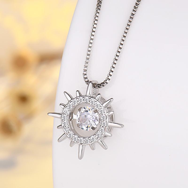 Lindon Women Necklace Pendant Copper Alloy Zircon Fashion Gift