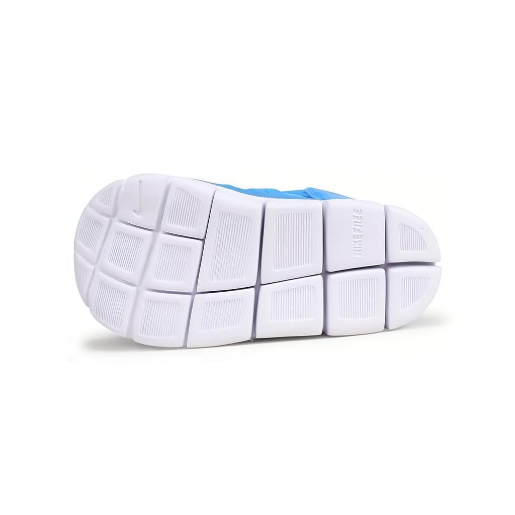Nike Dynamo Free Slip Resistant Durable Breathable Shock Absorbing Low Top Walking Shoes Baby Shoes Blue 343938-427