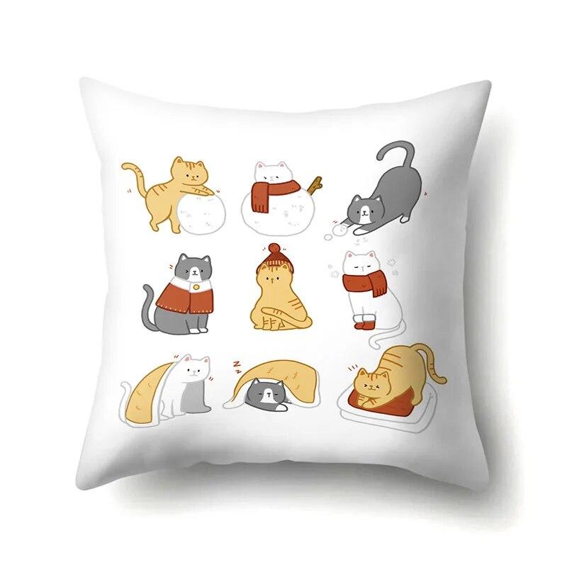Animal Pattern Pillowcase, Home Sofa Cushion Cover, Living Room Bedroom  Cover