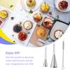 Cake Small Multifunctional Tip Pastry Cream Nozzle Baking Tool Piping Tube Household Kitchenware Wide Application