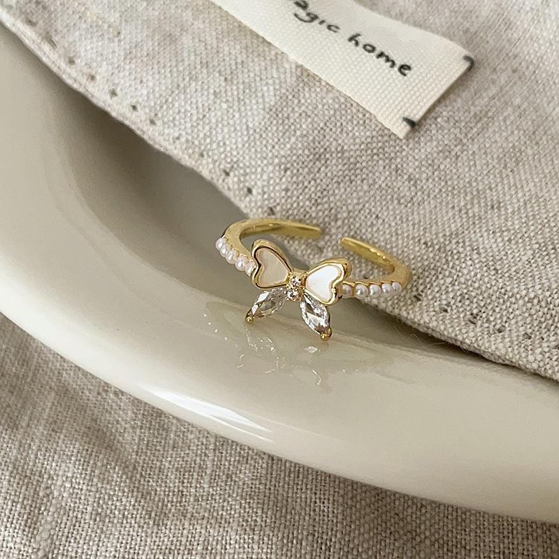 Exquisite Colorful Butterfly Open Ring Collection for Women: Unique, Fashionable, Versatile Finger Rings