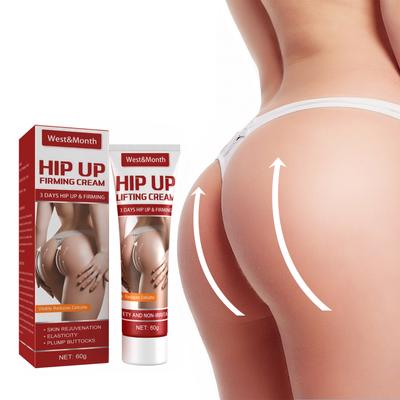 West&Month Private Label Bigger Butt Lift Enlargement Buttock Hip Lift Up Enhancement Cream Hip Up Creams 60g