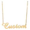 Collana con Nome, Collana Catena Alimentare, Collana Personalizzata, Regalo Unico per Moglie