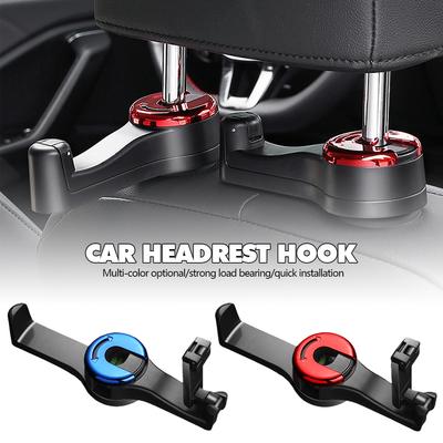Car Seat Back Hook Hangers Headrest Mount Storage Holder Duarable Bearing Bag Pouch Clothes Hanging Hook