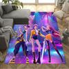 K-pop Demon Hunters Floor Rug Office Rug Design for Playrooms Decorate room Entryway Living Rooms Antislip Carpet Decorate Offices Wedding Party Gift