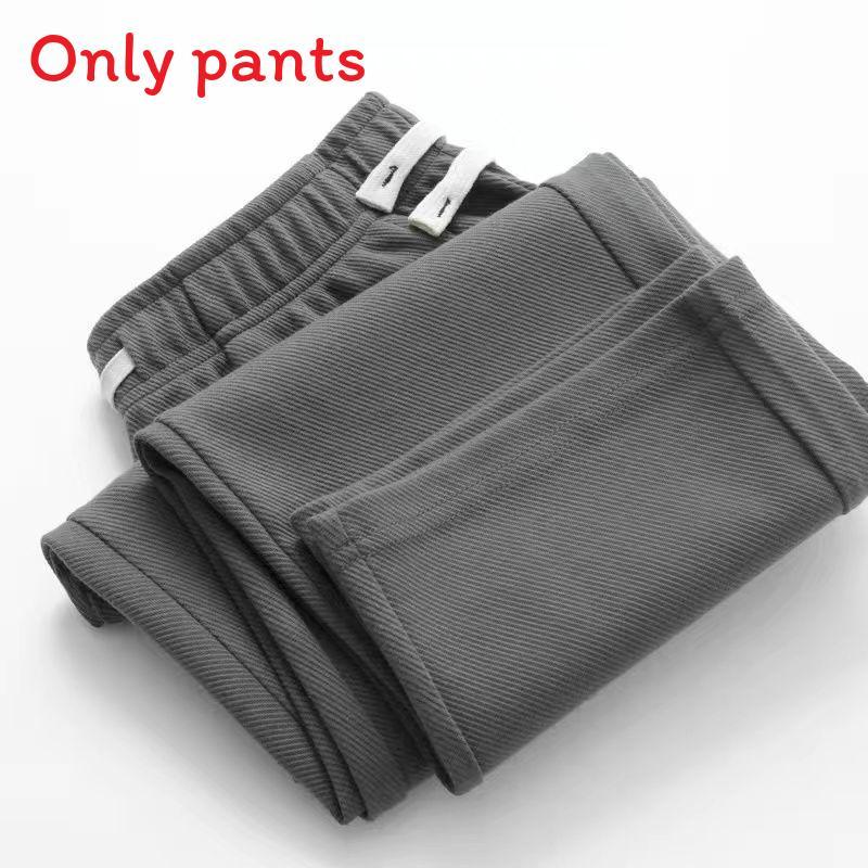 Mens Loose Fit Casual Pants With Micro Elastic For Autumn Comfort