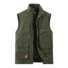 Spring and Autumn Men's Middle-aged and Elderly Outdoor Leisure Large-size Vest Loose Multi-bag Tooling Sports Vest