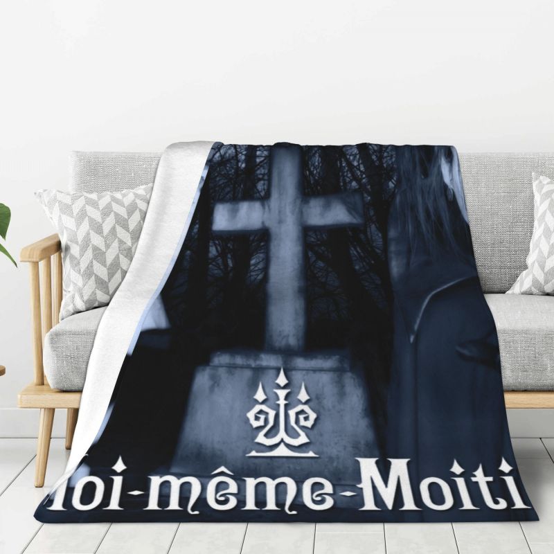 Custom Malice Mizer Mana Sama Moi Meme Moitie Blanket Warm Fleece Soft Flannel Throw Blankets for Bed Sofa Car Spring Autumn