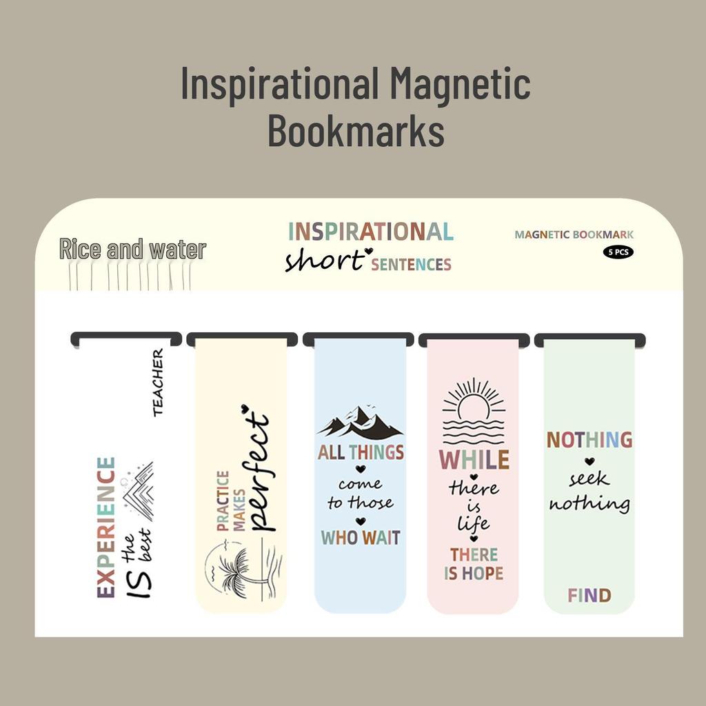 Foldable Magnetic Bookmark: Creative Design for Students, Now In Stock