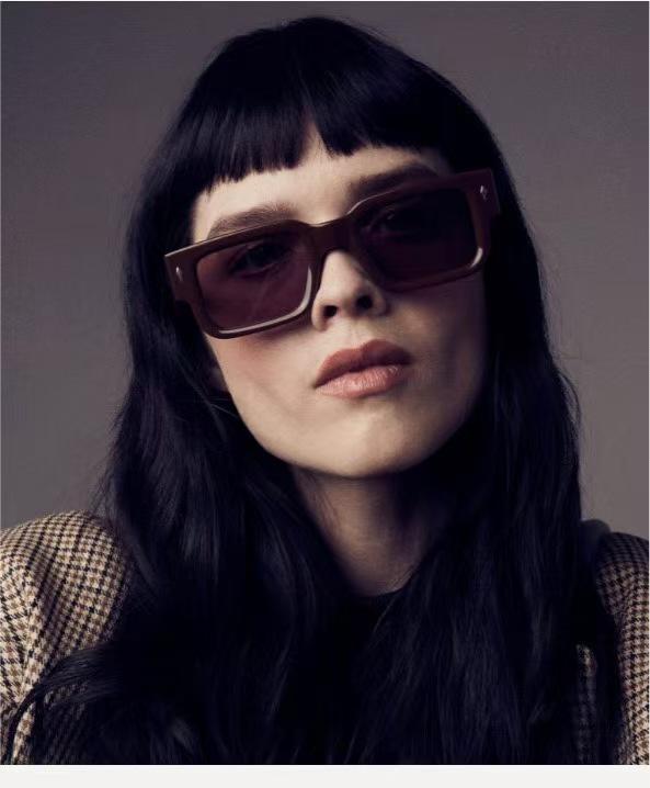 Occhiali da Sole ASCARI Unisex alla Moda Fatti a Mano in Acetato - Protezione Solare Versatile per Feste e Vacanze