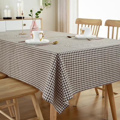 Small Plaid Tablecloth Coffee Table Cloth Tablecloth Table Picnic Cloth Pastoral Hotel Photo Fabric