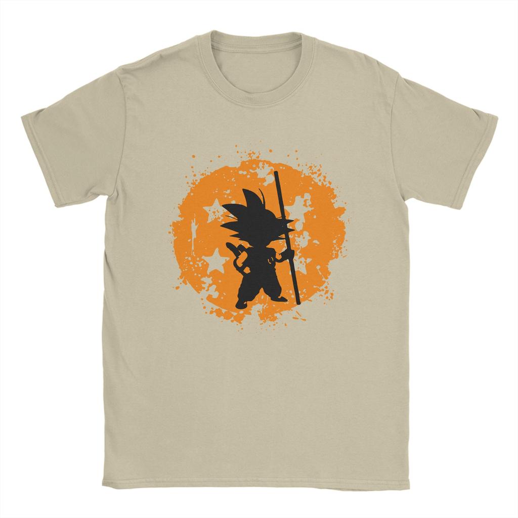 Mens TShirts Bandai Dragon Ball Z Goku Dbz Funny Pure Cotton Tees Short Sleeve  T Shirts O Neck Tops Adult