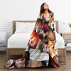 Famous Singer Ed Sheeran Classic Flannel Blanket Warm Soft Bedding Throws for Couch Chair Travel Office Bedspread Sofa Bed Cover