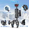 Ulanzi C017 Double Super Clamp Ball Head Magic Arm Camera Angle Interchangeable for Crab Double for Camera LED External Best and Connects To