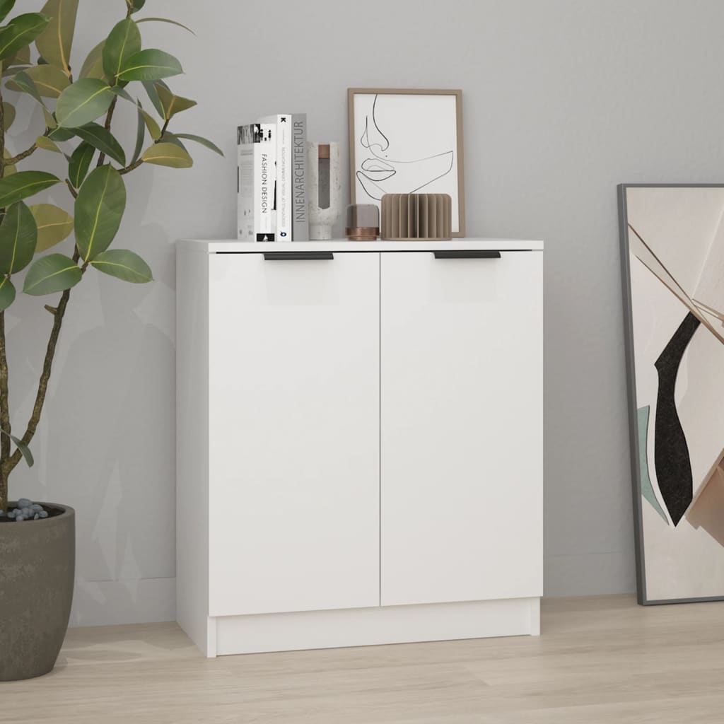 Credenza Bianca 60x30x70 cm Truciolato