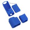 4 in 1 Protective Case Cover for     3 Silicone Screen Lens Protector Sleeve Action Camera Accessories Set with Lanyard