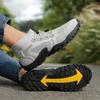 Mens Outdoor Hiking Shoes Breathable Slip Resistant Trail Walking Boots Water Friendly Trekking Footwear