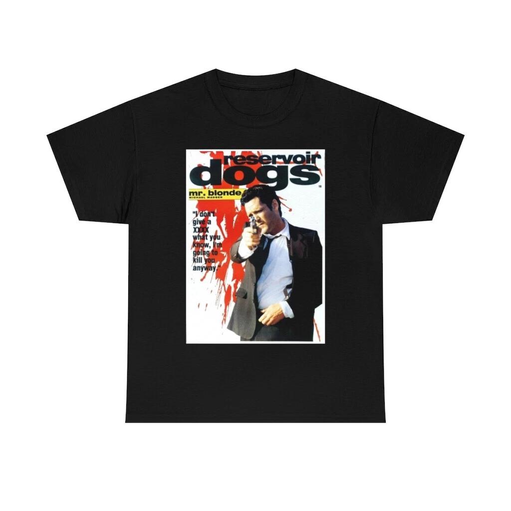 Reservoir Dogs Mr. Blonde Movie Poster Short Sleeve Tee L