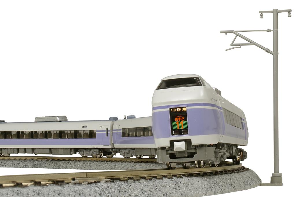 KATO N Gauge E351 Series Super Azusa Basic Set Model Purple 8-Car 10-1342 Train,