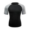 Men's Quick-Dry Compression Short-Sleeve T-Shirt for Sports and Training