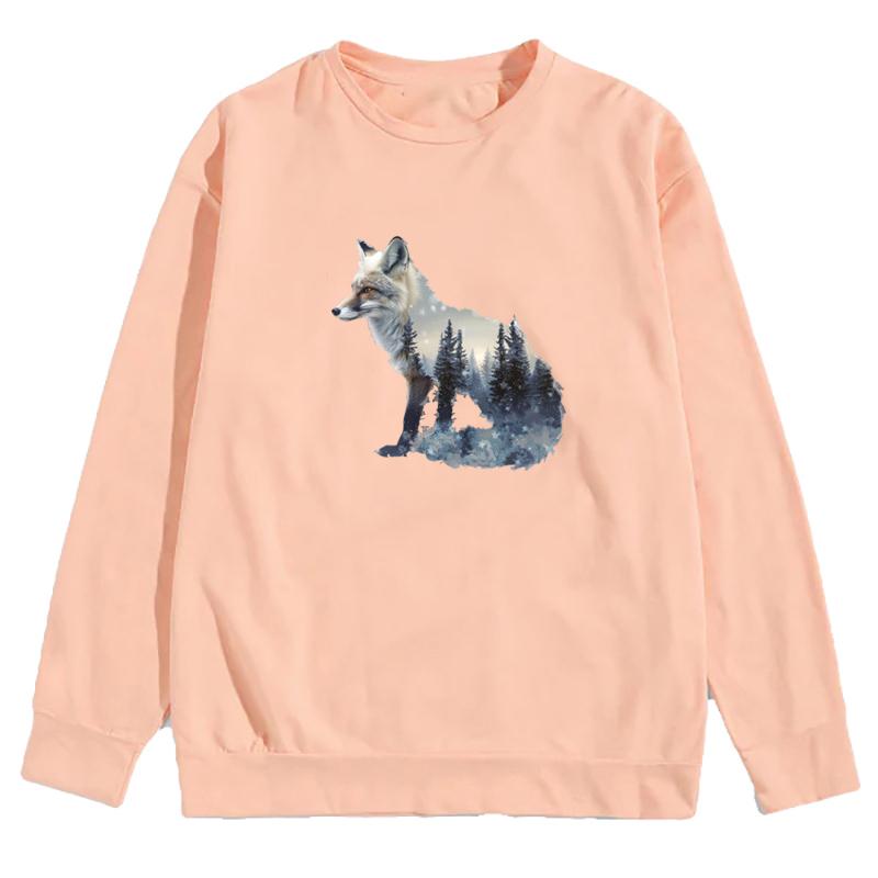 Wolf Thermische Aufnäher Kleidung Einfach zu Drucken DIY Heißpresse Applikation T-Shirt Parches Ropa Hoodies Kleidung Aufkleber Aufnäher