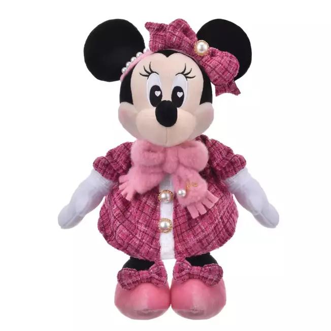 

Disney Minnie Mouse Plush doll ( TWEED STYLE ) Japan NEW Disney Store