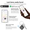 1/4PCS Mini GPS Tracker Smart Tag Anti-lost Finder Locator for Key Wallet Car Work with Apple Find My /Google Find My Device APP
