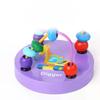 1 Stück bunte Holzachterbahn Lernkreis Spielzeug für Vorschulkinder Perlenlabyrinth Spielzeug Perfektes Geschenk für Kinder