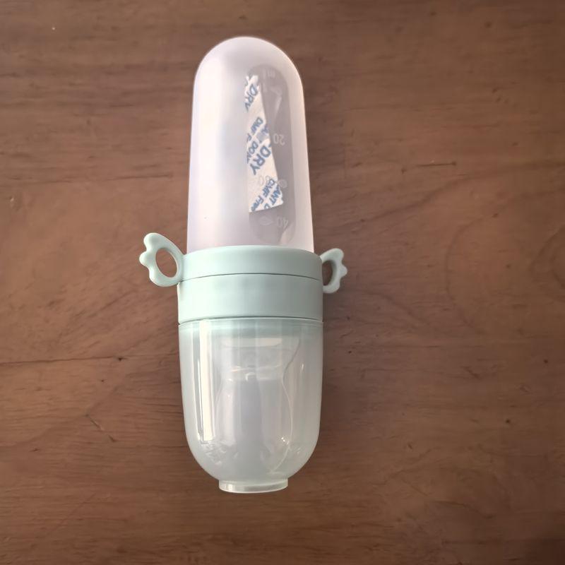 

Baby Silicone Teether & Feeder: Rice Cereal, Fruit, Vegetable