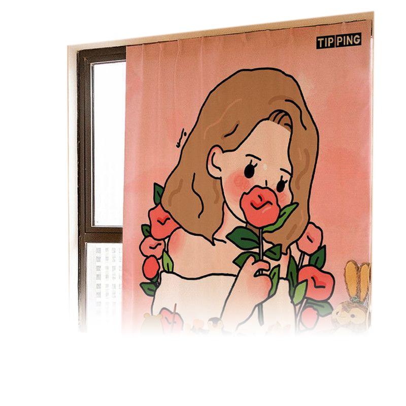 

Штора Оконная Липучка Самоклеящаяся Блэкаут Драпировка Домашняя Спальня Декоративная Ин Rose Girl,90x100cm/35.4x39.3in