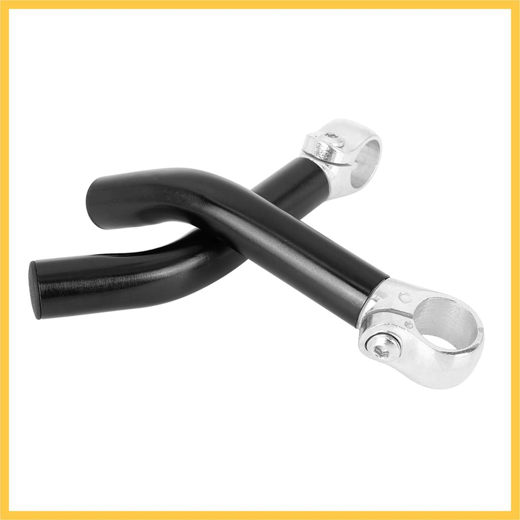 BULLSPANN Bicycle Bicycle Handlebar Grips with Bar for Road and Mountain 1 Set Grips, Ends, 22.2mm, Bikes, MTBs, Bikes, Anti-Slip, Black,