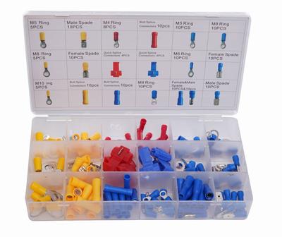 Set of Insulated Connectors 160 Pcs KD10487