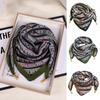 1Pc Neck Brace 2026 Magnetic Clasp Gift Scarf Versatile Triangular Bandage Warm Pony Pattern Cotton