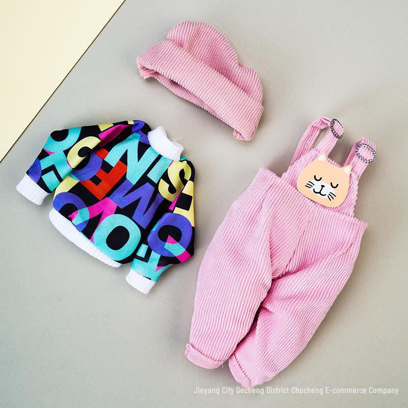 30 cm großes Barbie-Puppen-Prinzessinnen-Ankleideset – Spielhauskostüme für Mädchen