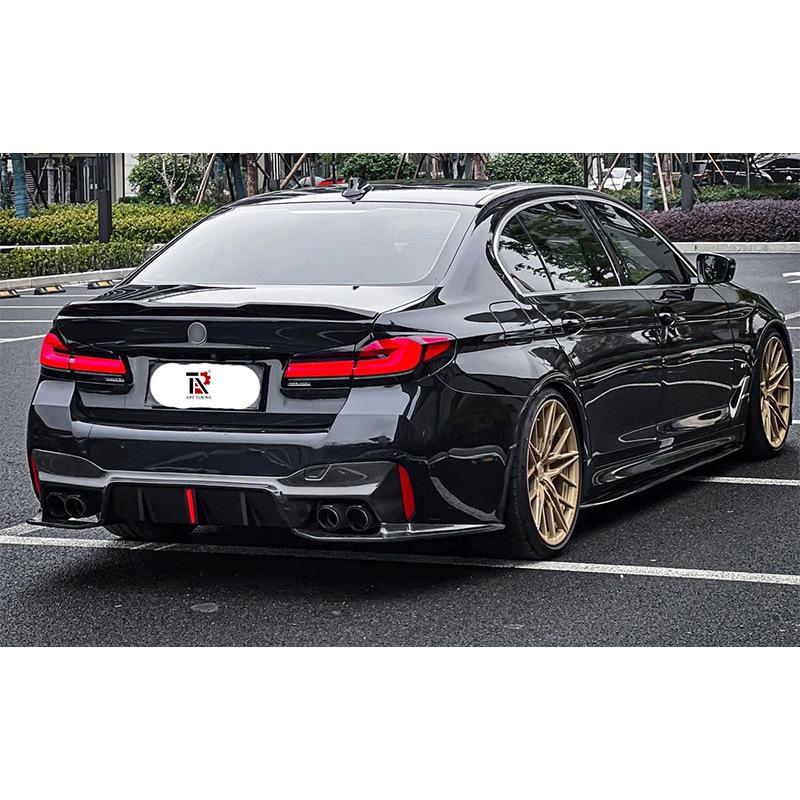 BMW 5 Series G30 F90 M5 Carbon Fiber Rear Diffuser