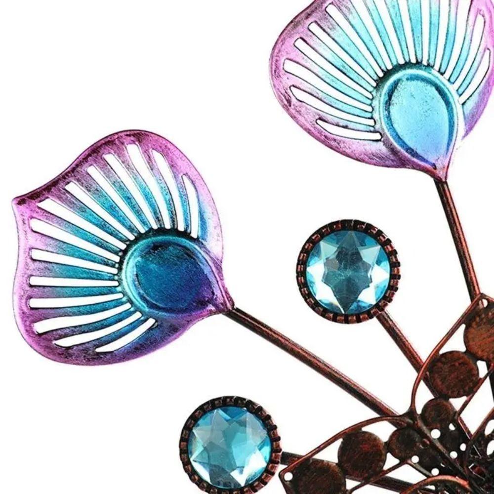 Removable Windmill Spinner Rotating Gardening Plug Landscape Art Decoration Metal Windmill Patio