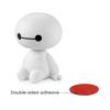 Мультяшний пластиковий робот Baymax, який хитає головою, фігурка, автомобільні прикраси, авто, інтер’єрні прикраси, великий герой, лялька, іграшки, прикраси, аксесуари