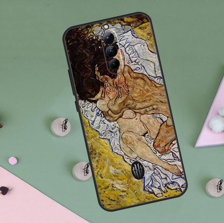 Egon Schiele Art Case For Red Magic 10 8 9 Pro Plus 6 6S 7S 7 Pro 5G 6R RedMagic 9S 8S 10S Pro Plus Cover Red Magic 10 Pro