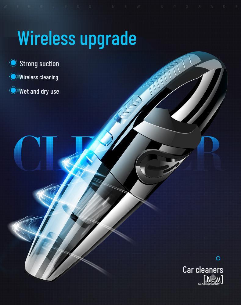Wireless Handheld Car Vacuum Cleaner for Car and Home - High Power, Dual-Use